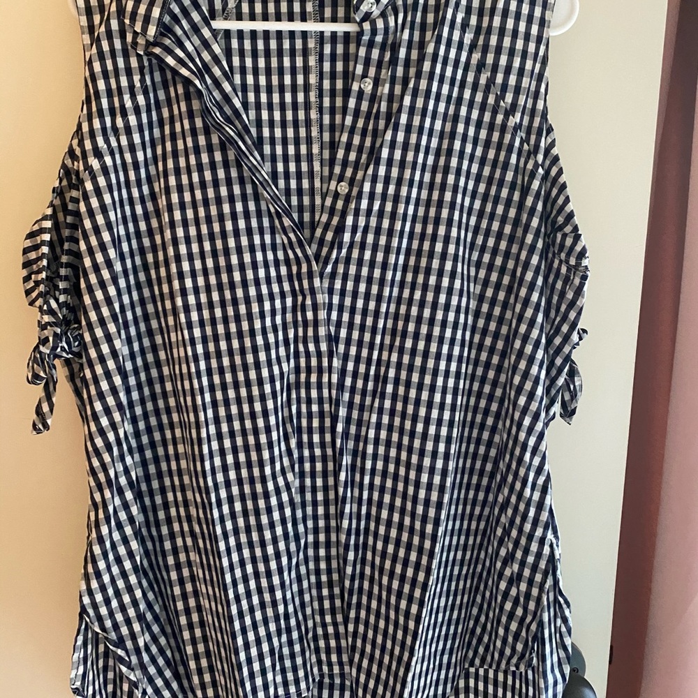 Cato Checkered Blouse